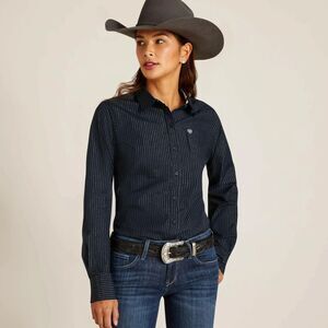 Ariat Fitted Women's Kirby Stretch Longsleeved Shirt XL